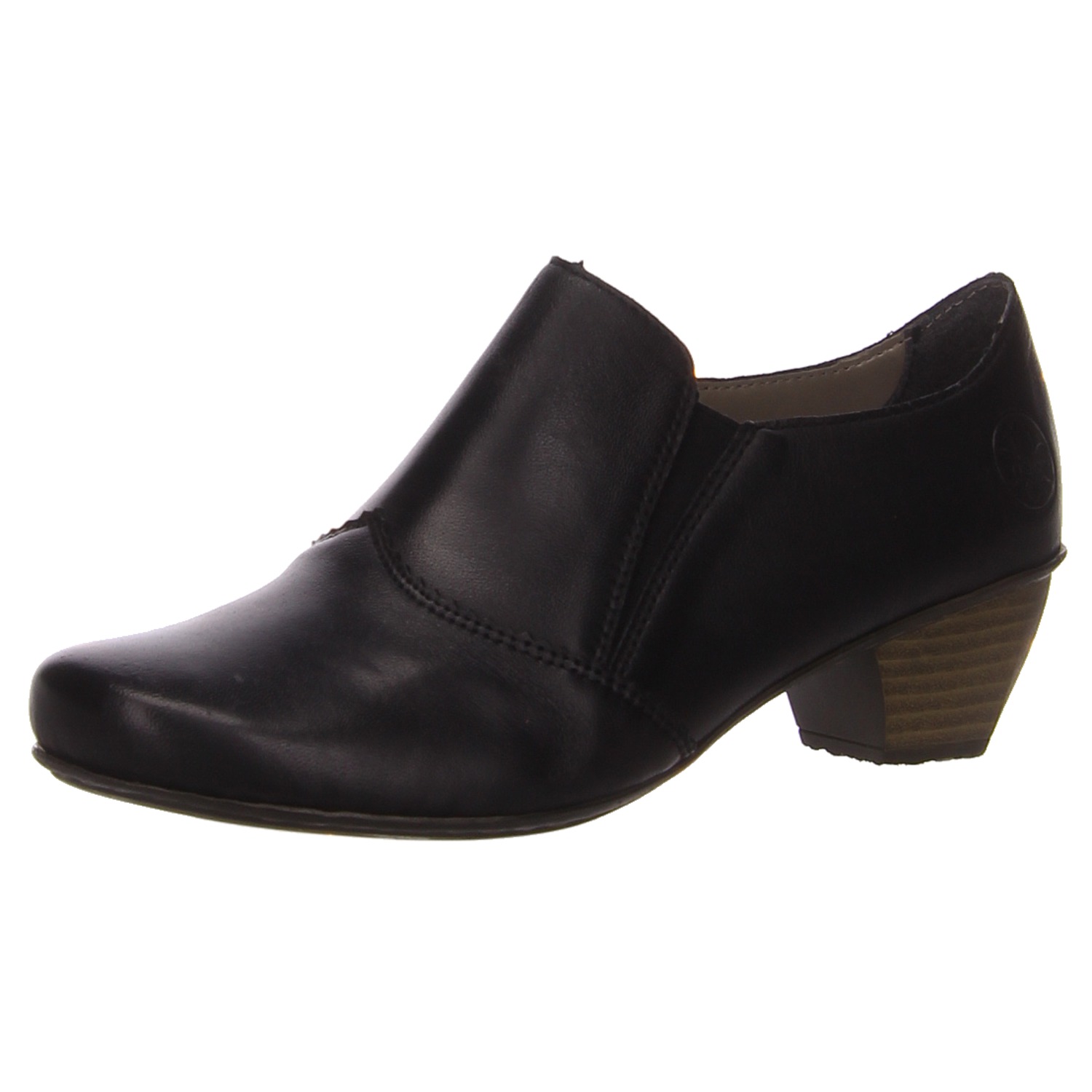 Rieker Hochfrontpumps schwarz schwarz