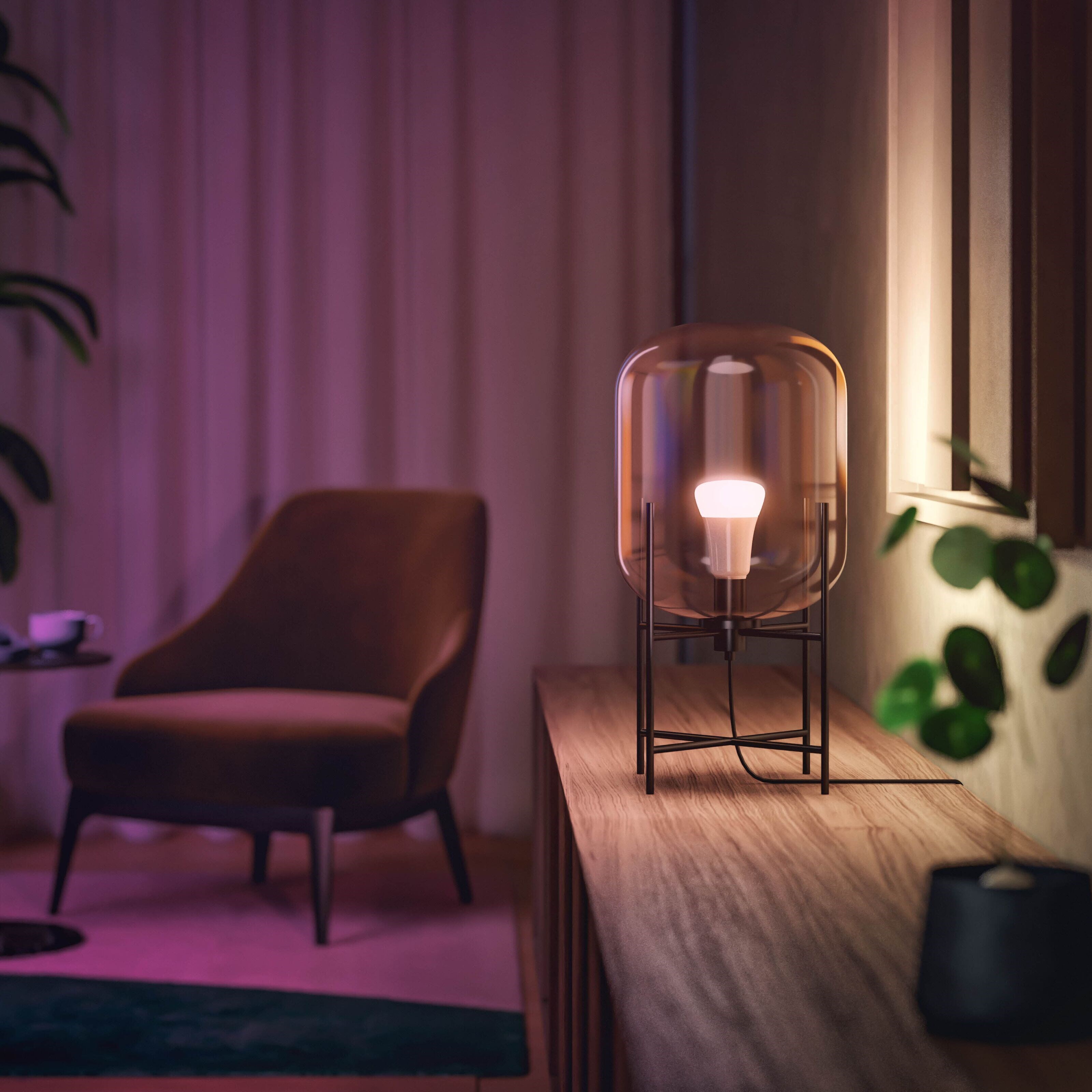 Philips Hue Color Ambiance Smart LED-pære E27 806 lm 2-pk
