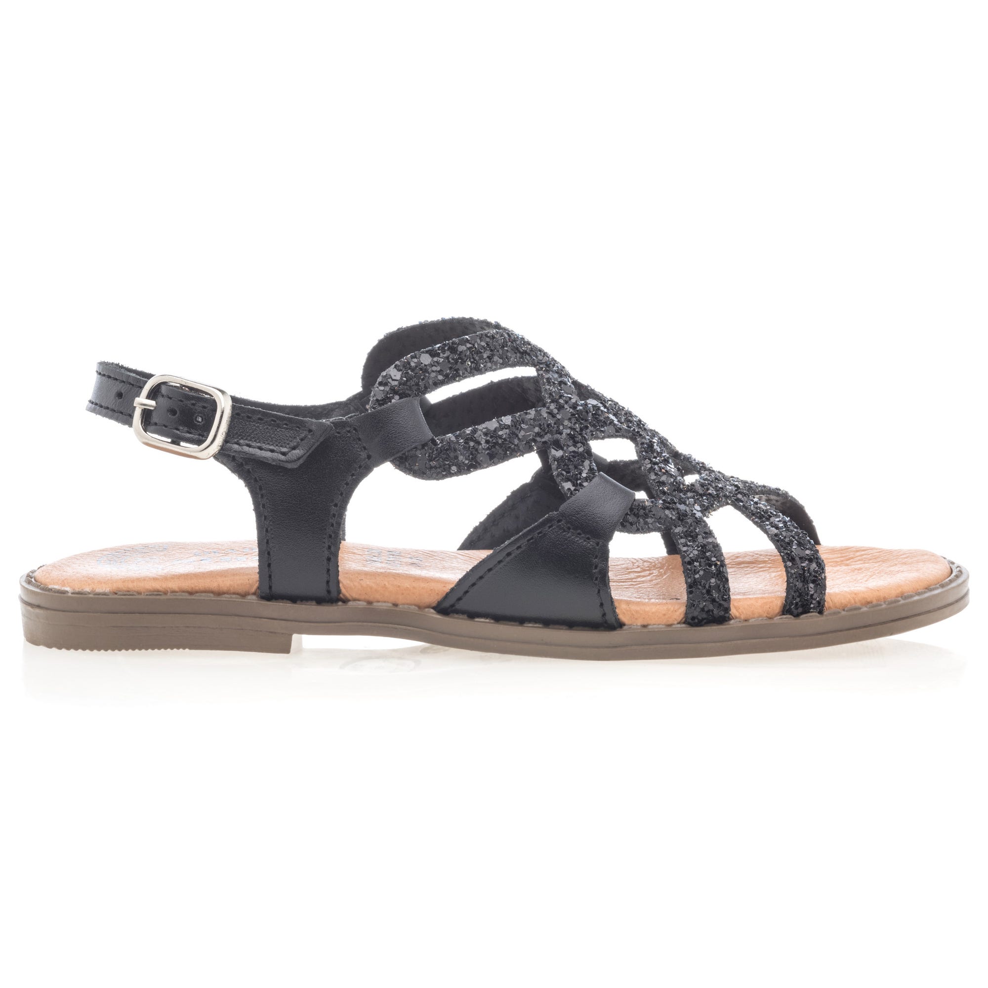 Nu-pieds Fille noir
