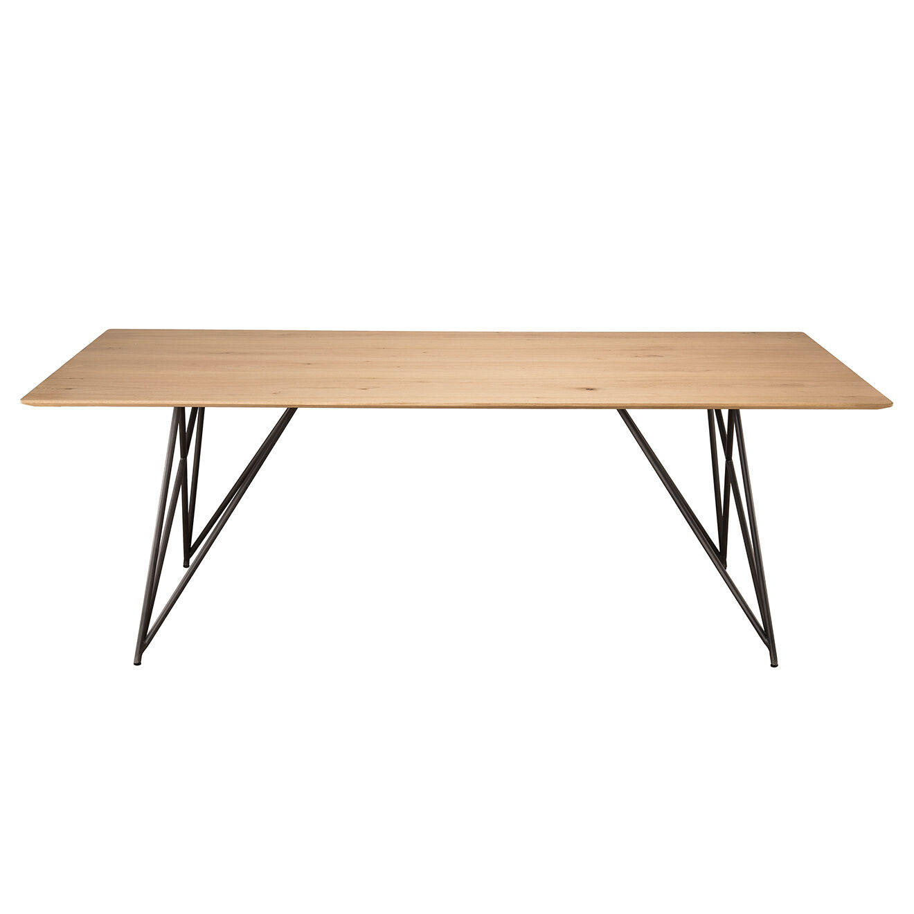 Macabane Table de séjour  Maxence chêne - 220x100x76 cm