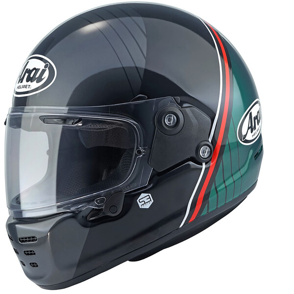 Arai - Casque Concept-XE Temu Anthracite / Noir / Vert / Rouge