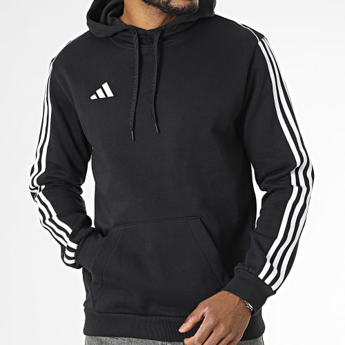 Sweat Capuche A Bandes Tiro 23 HS3598 Noir