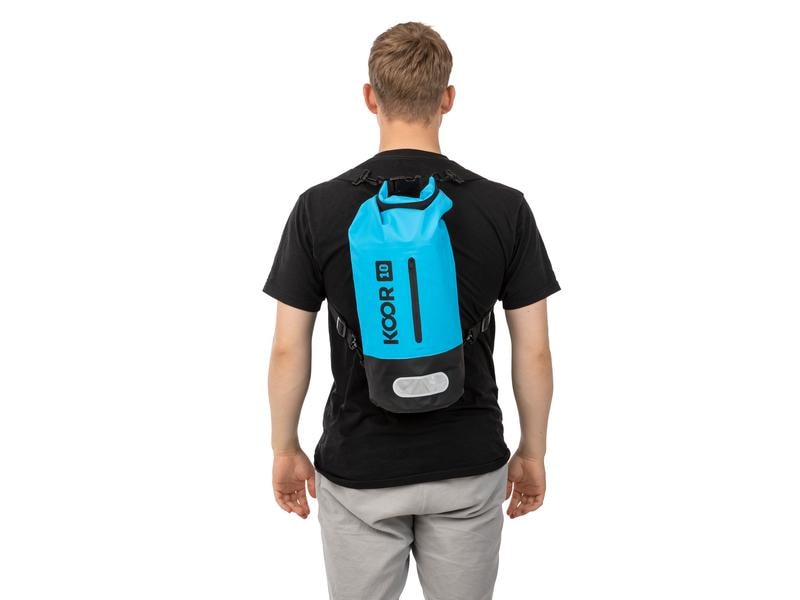 KOOR Dry Bag Toore Blau 10 l Wasserdichter Schwimmsack