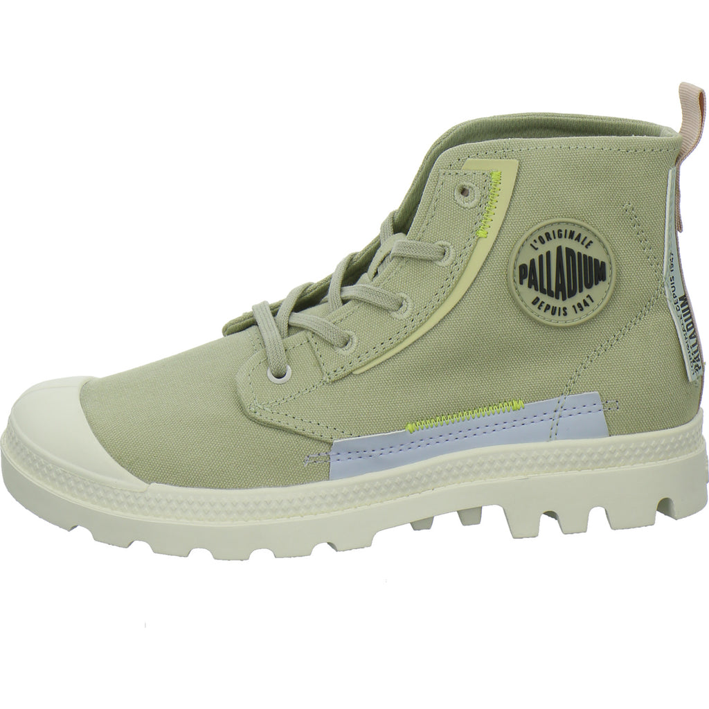 Palladium Stiefel Damen Pumpa under layer Hellgrün
