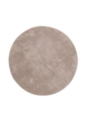 KMCarpets Gulvteppe Rund 120, Soft Greige