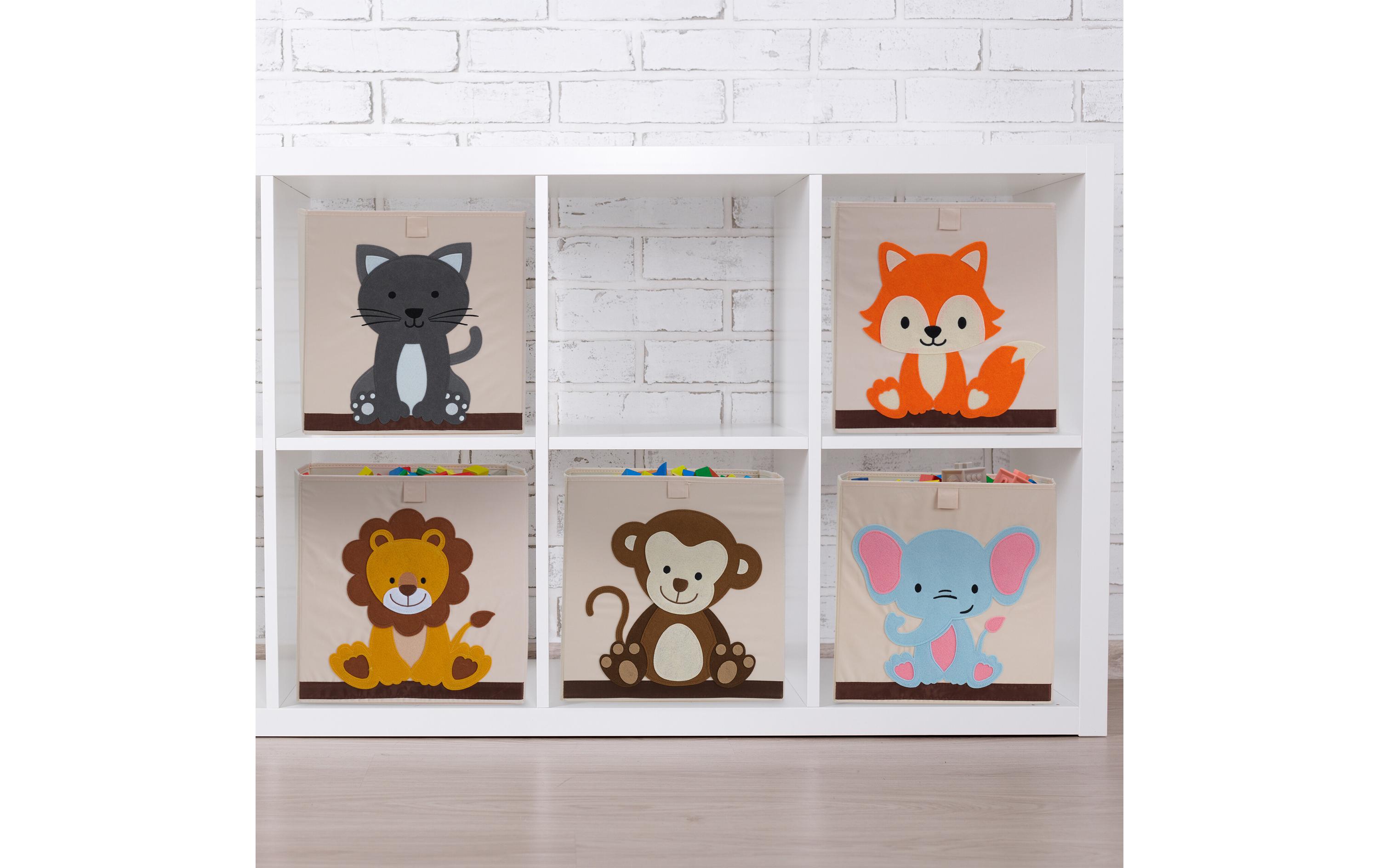 Spielzeugbox ElefantFaltbare Aufbewahrungsbox für das Kinderzimmer