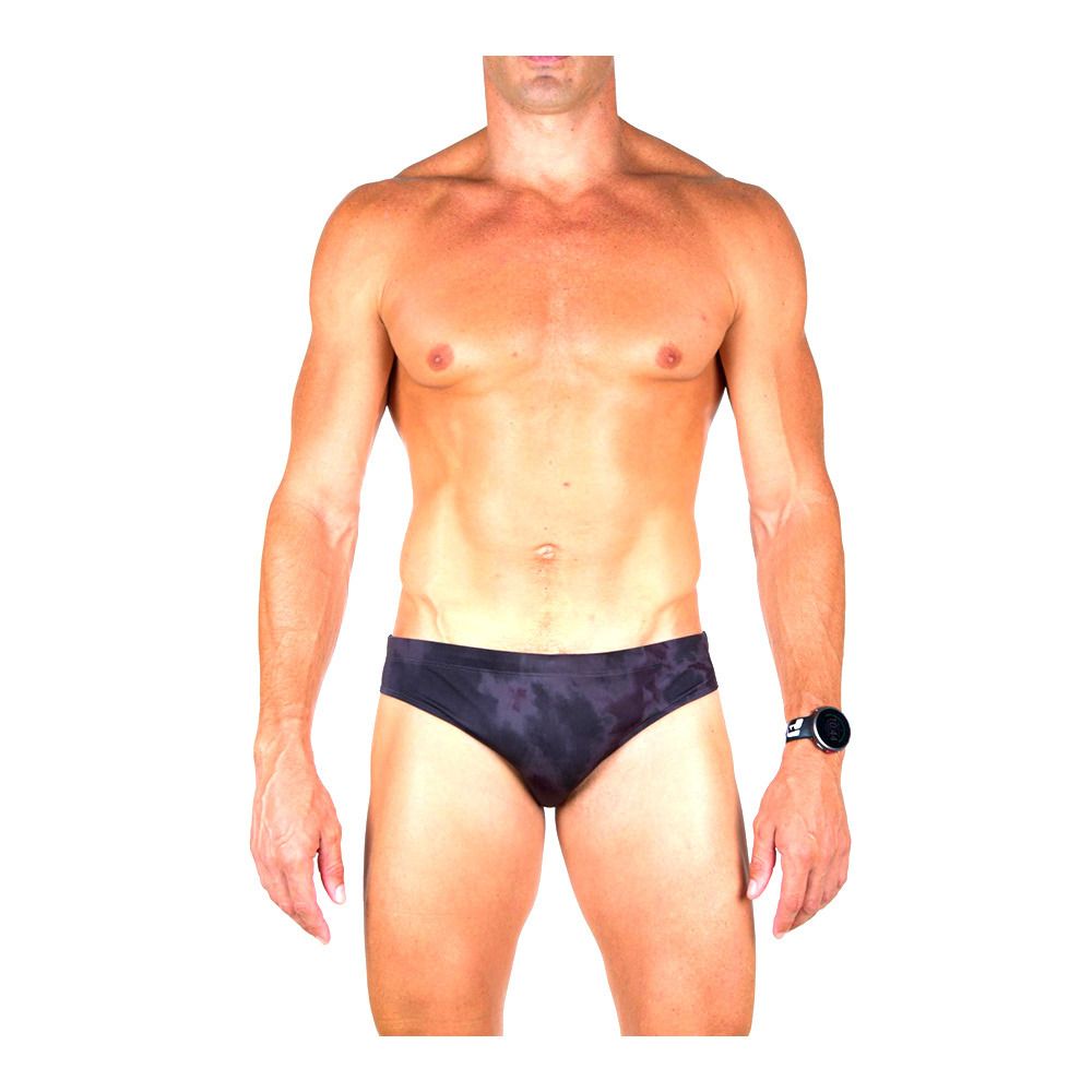 Z3rod BRIEFS - Slip de bain Homme dark shadows tie & dye
