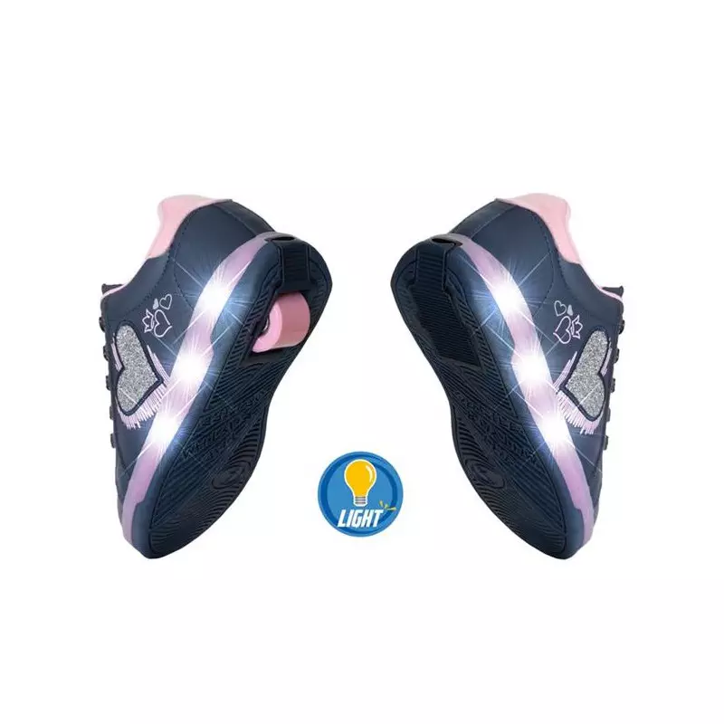 Chaussures à roulettes BREEZY ROLLERS Light Heart Purple