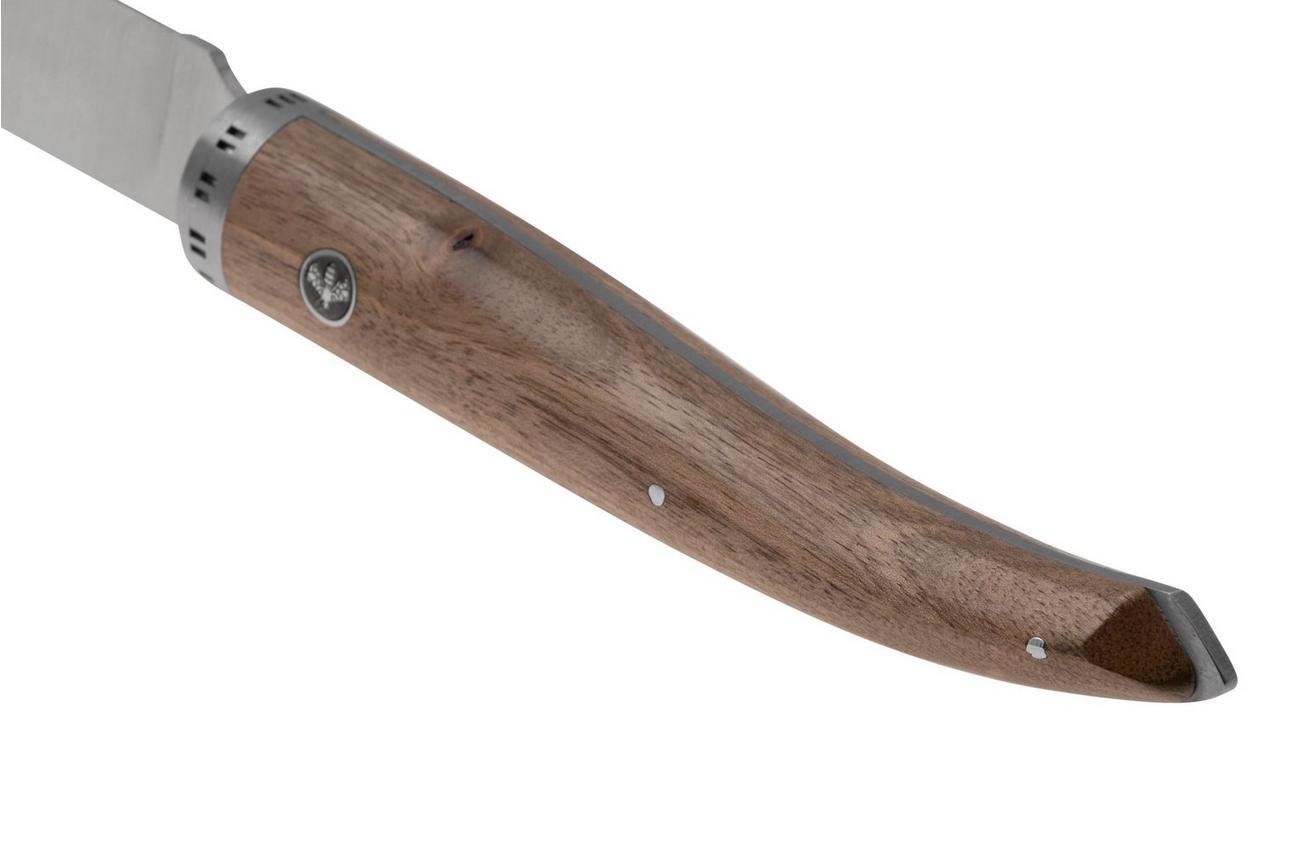 Laguiole en Aubrac Gourmet FGO20NOI walnoothout, uitbeenmes, 20 cm