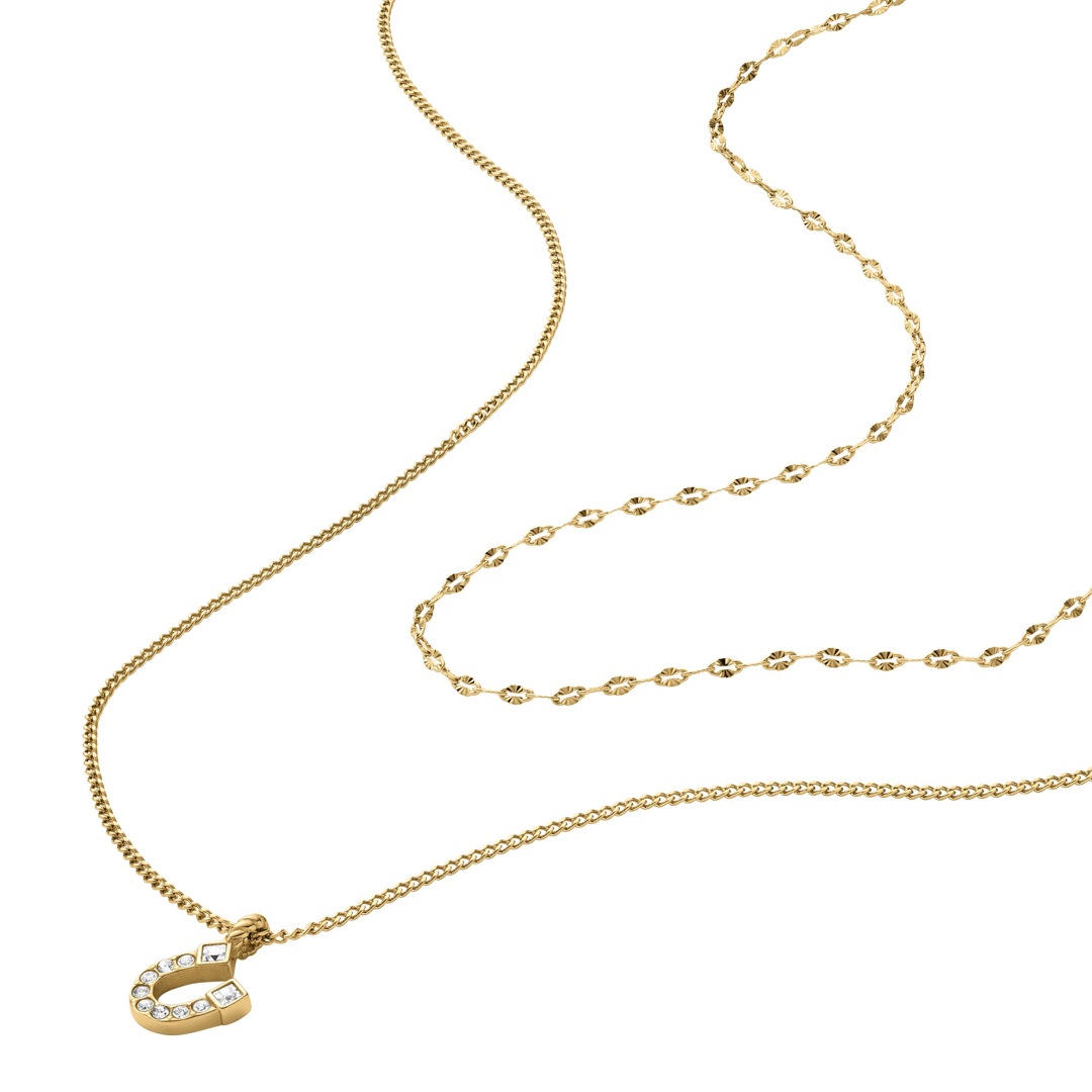 Fossil Sutton Halskette Horseshoe Multi Strand
