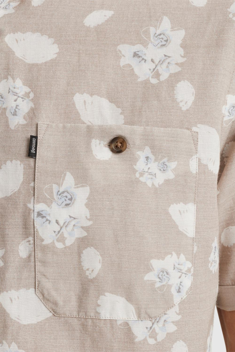 Vanguard beige heren overhemd