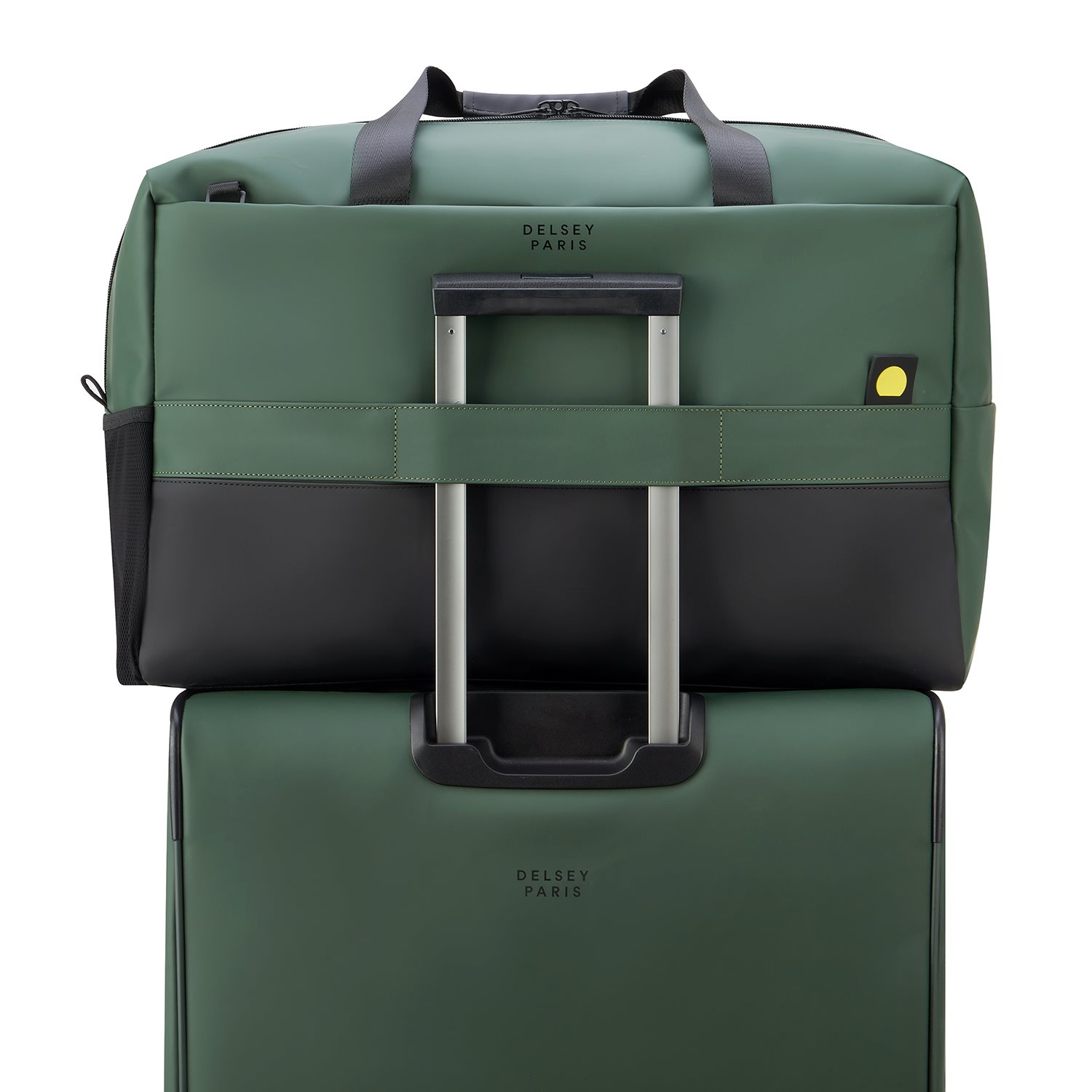 Delsey Turenne Soft Cabin Duffle Bag dark green