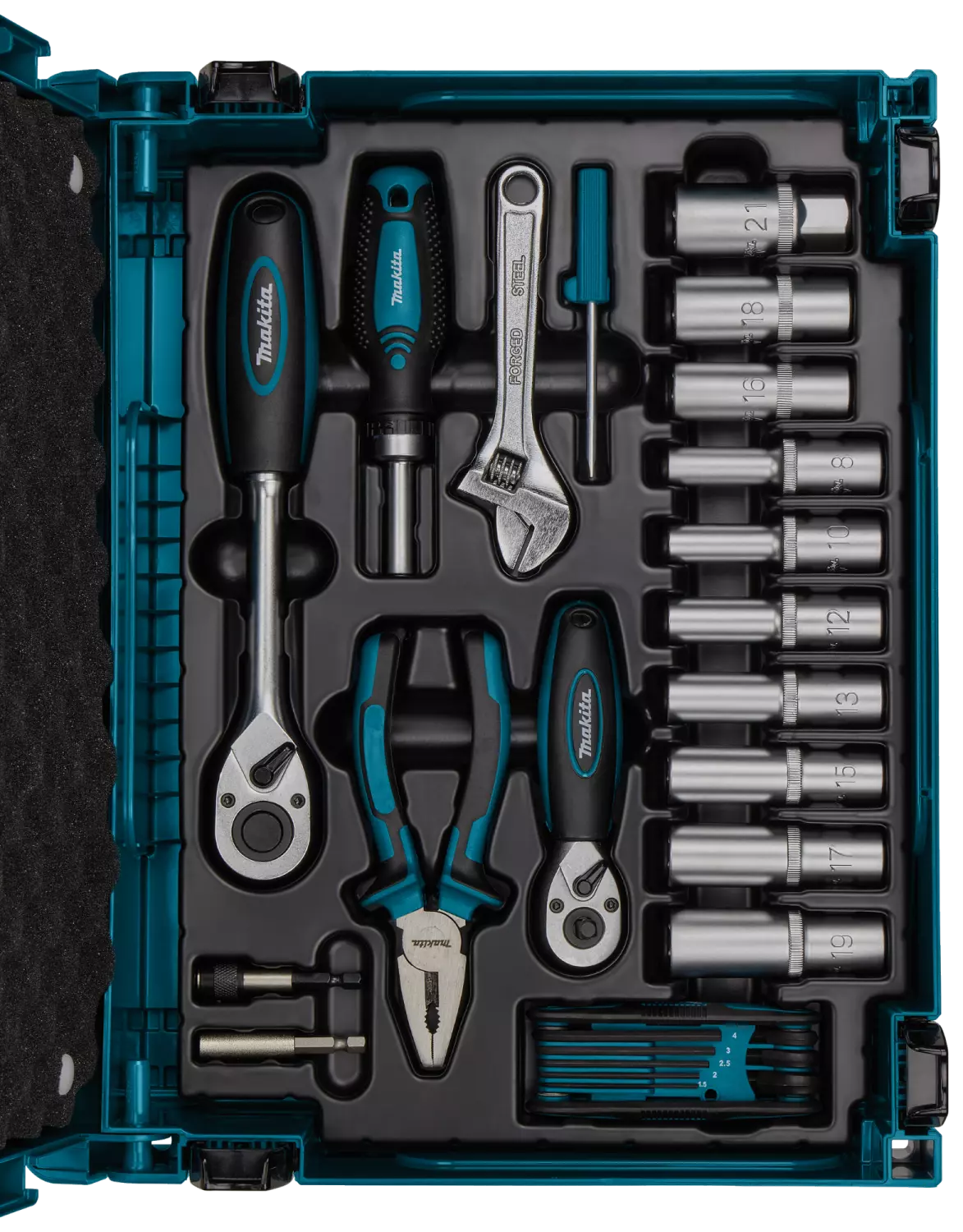 Makita E-11542 Gereedschapset in Mbox nr.1 - 87-delig