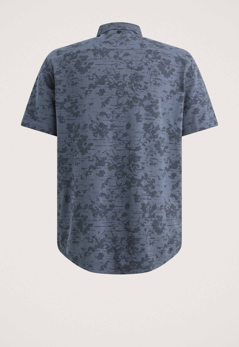 PME Legend Allover Print Jersey Piqué Overhemd