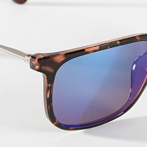 Lunettes De Soleil 026207 Fauve Bleu
