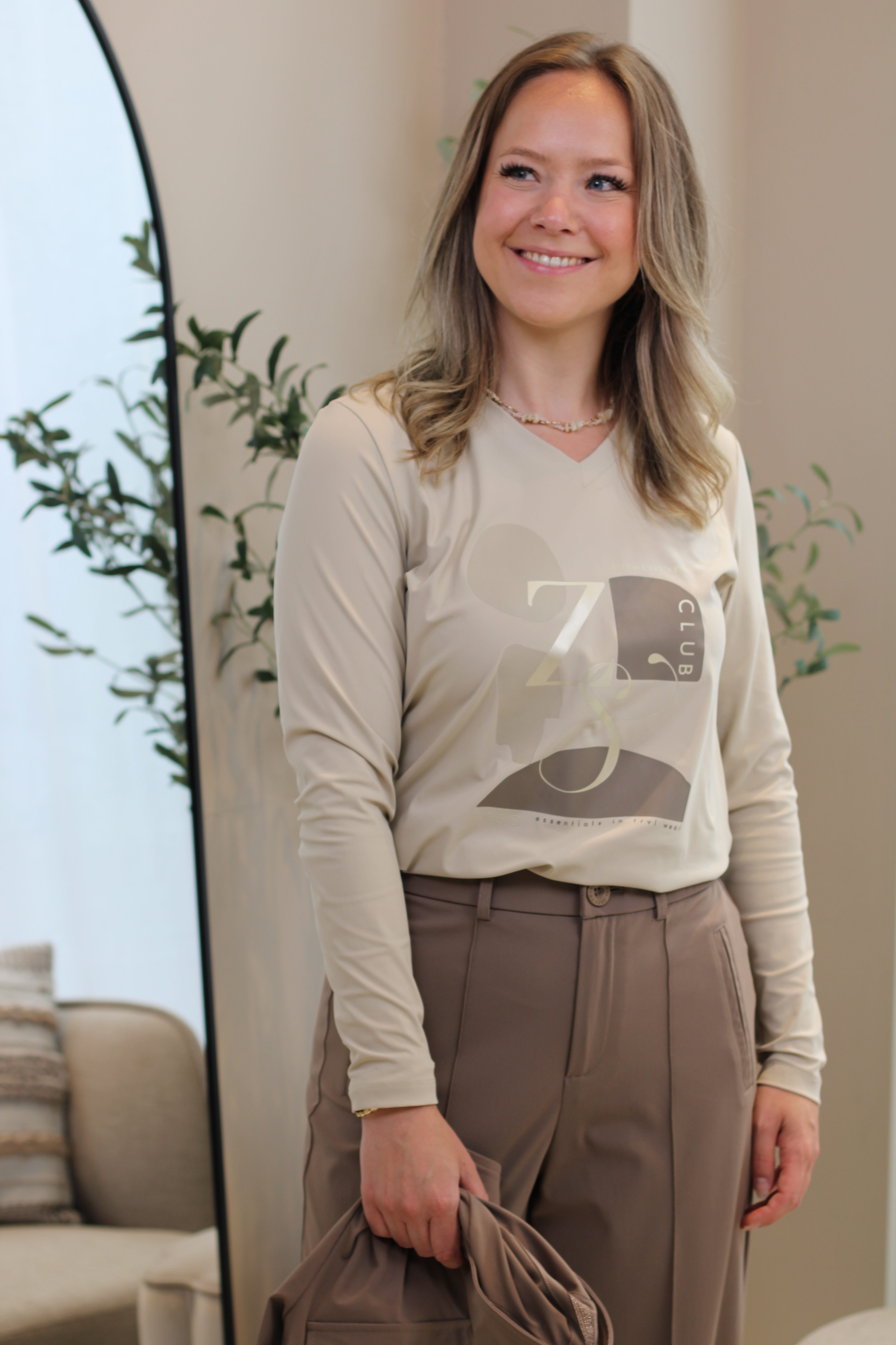 Zoso - Mary Travel Longsleeve Top - Sand
