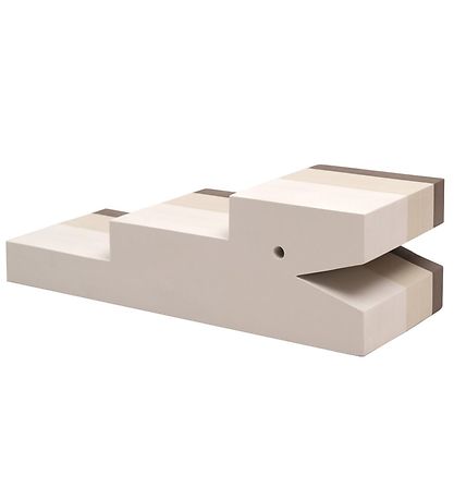 bObles Krokodil - 60x24x18 cm - Sand Grey