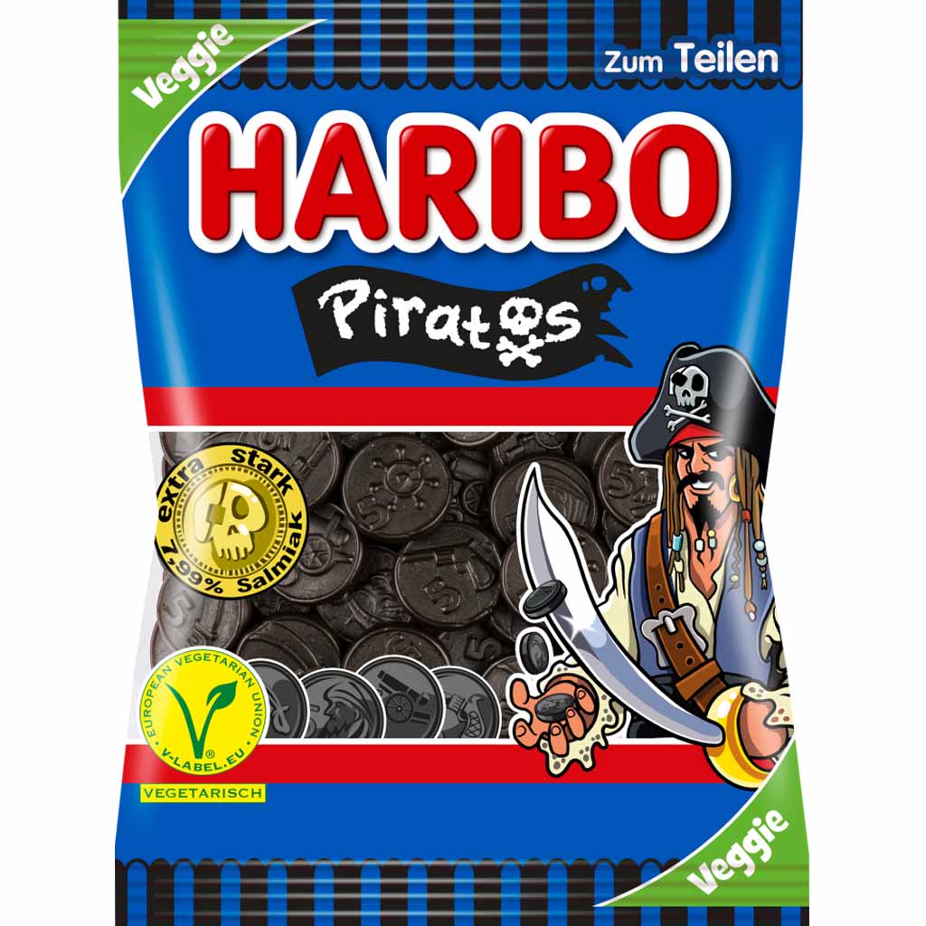 Haribo Piratos 175g MHD:30.10.25
