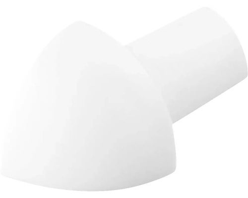 Dural Durondell DRP 630-Y 6 mm PVC witte buitenhoek