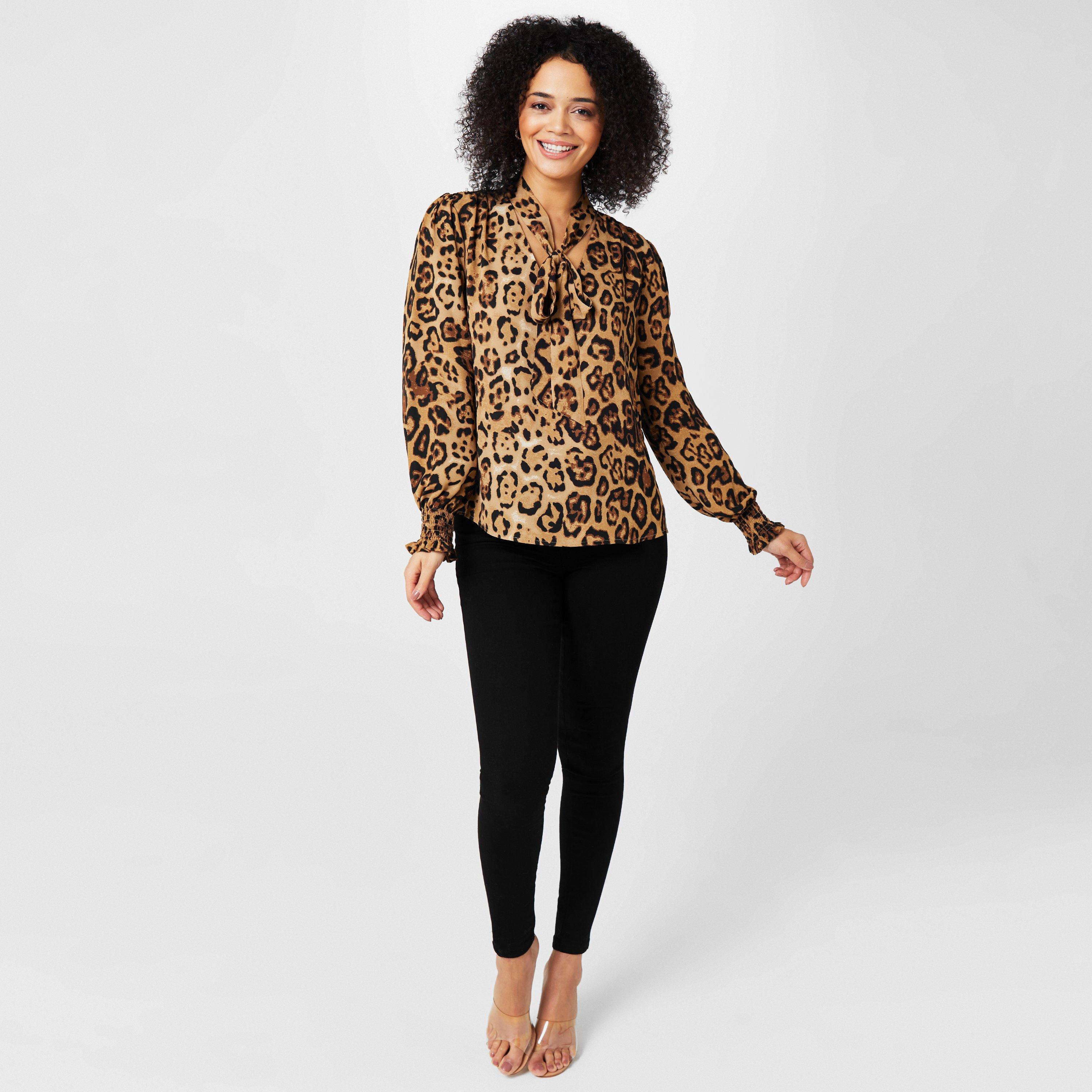 Biba Tie Neck Blouse