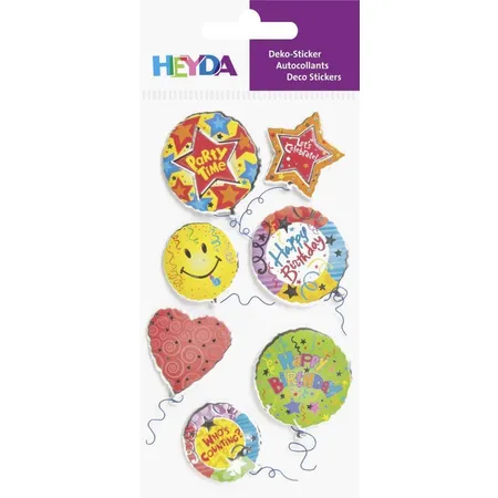 Heyda Sticker Mix Geburtstag 2