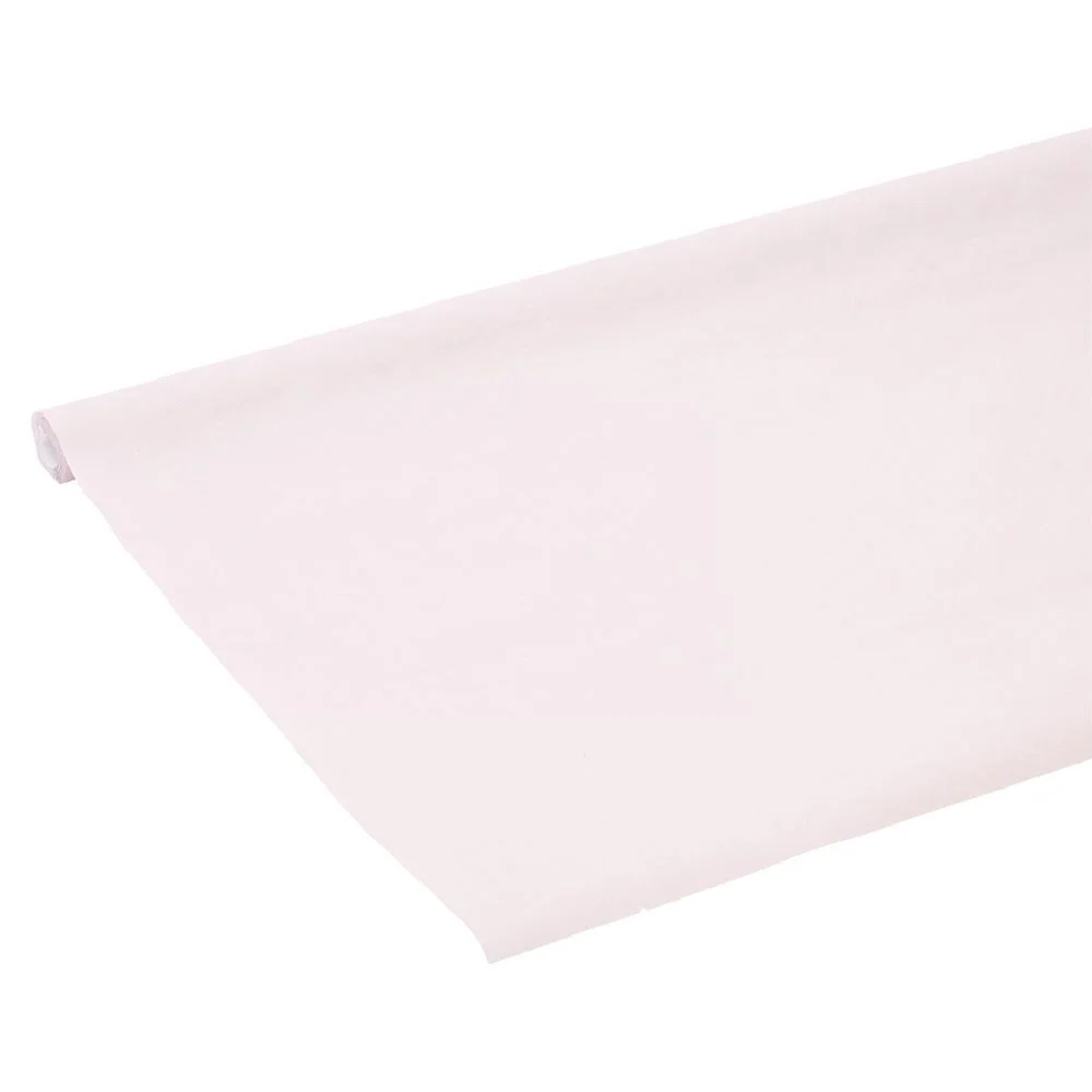 Nappe en papier damassé rose 6m