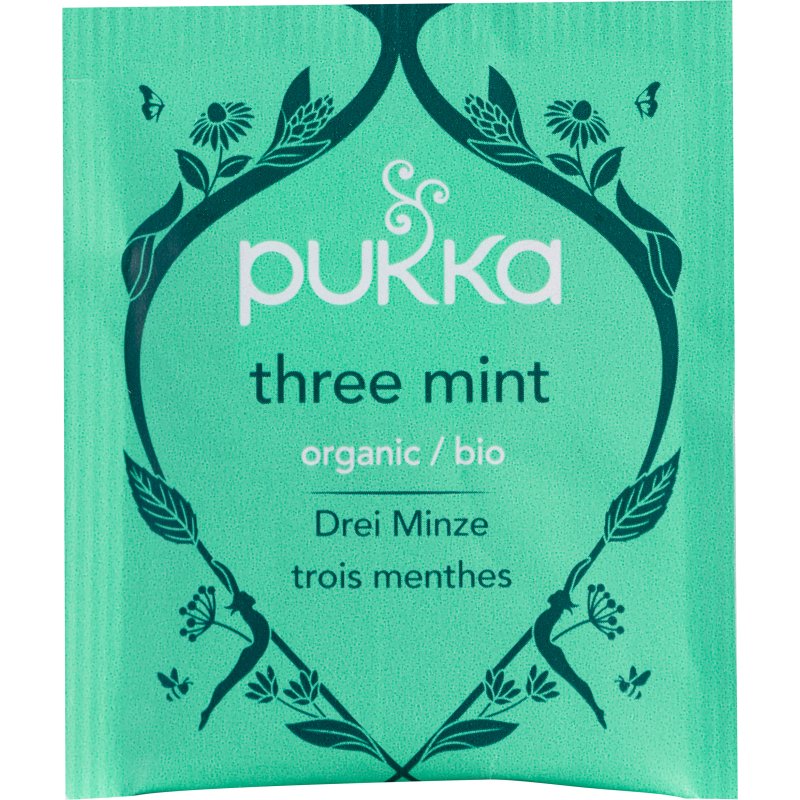Infusion trois menthes Bio Pukka - Boîte de 20 sachets