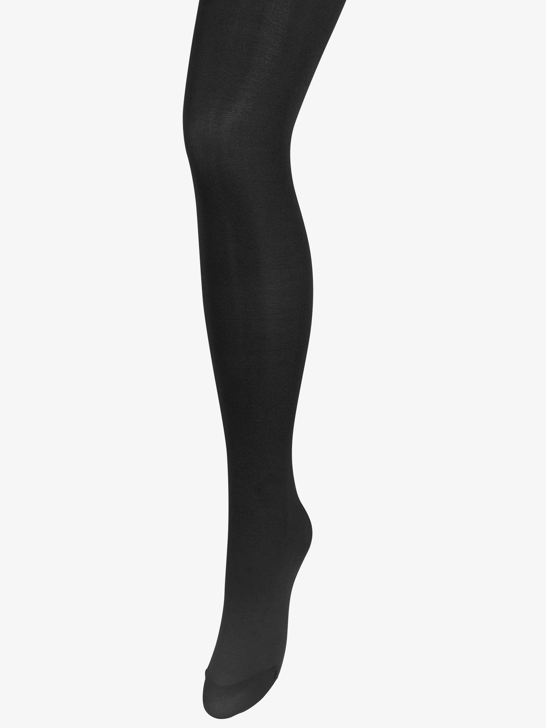 Zwart - 60 denier ondoorschijnende panty