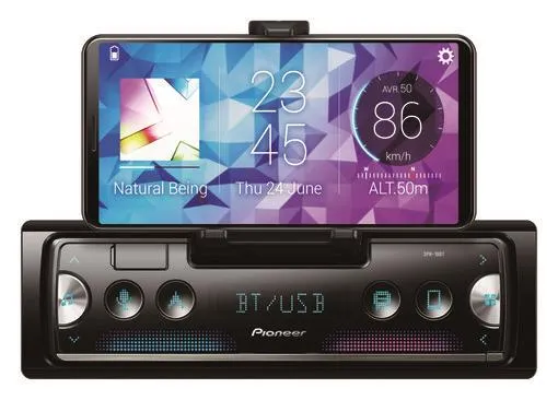 Pioneer SPH-10BT - Bil - digital modtager - in-dash - Single-DIN - 50 watt x 4