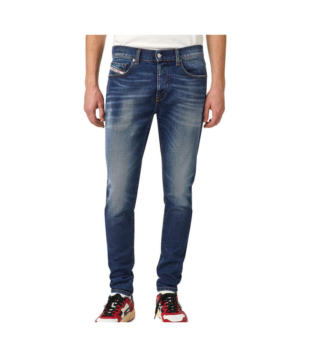 Jean Slim Bleu Brut Homme Diesel Strukt