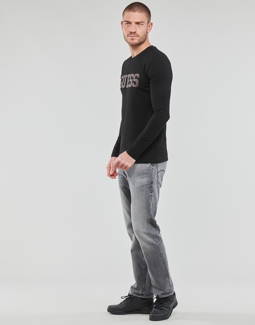 Guess - ERMAK CN LS TEE - Noir