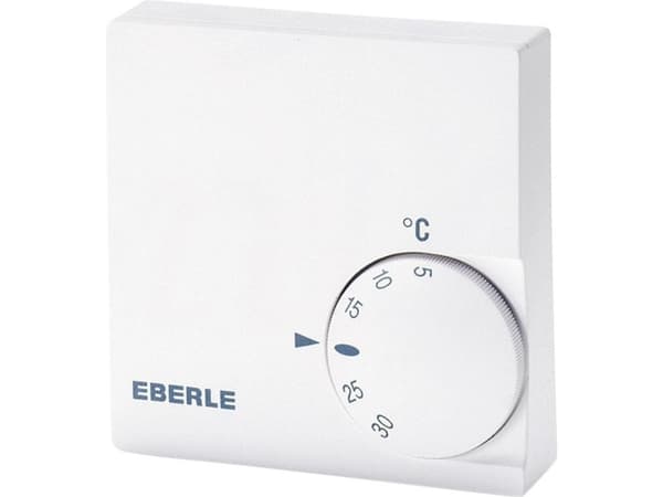 Eberle 111 1102 51 100 RTR-E 6124 Rumtermostat Overflademonteret Døgnur Opvarmning inkl. temperatursænkning* 1 stk