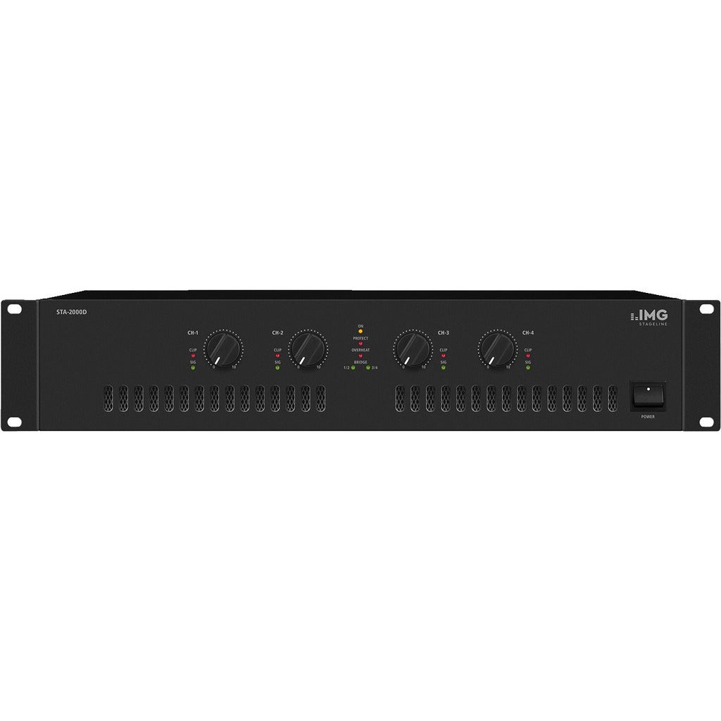 IMG Stageline STA-2000D digitale klasse D PA-versterker, 2400 watt