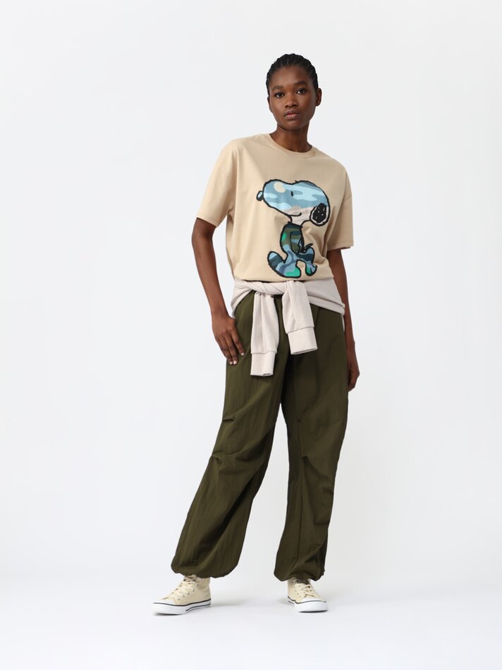 Camiseta estampada Snoopy Peanuts™ - Areia