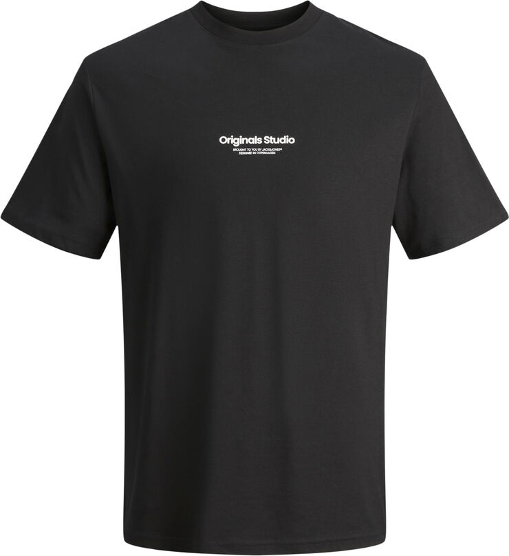 Jack & Jones JORVESTERBRO TEE SS CREW NECK NOOS Black/loose