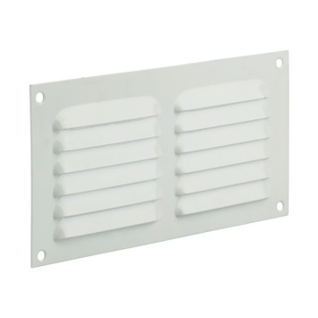 Renson ventilatierooster opbouw aluminium wit 200x100 mm