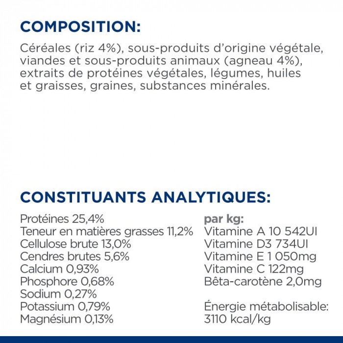 HILL'S Prescription Diet Metabolic à l'Agneau et au Riz - Croquettes pour chien