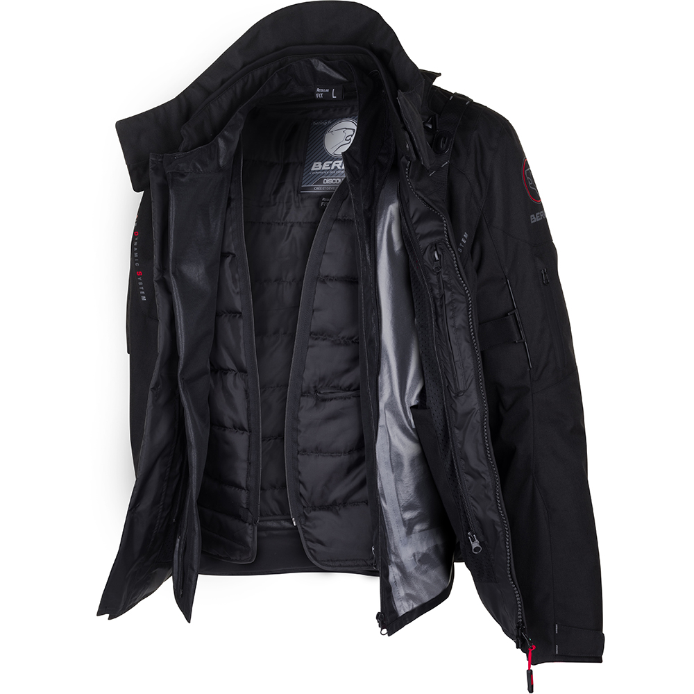 Bering - Veste Nordkapp 3 en 1 Noir