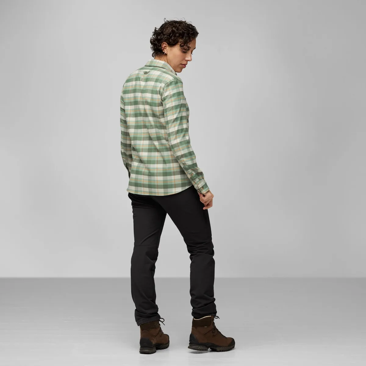 Fjällräven Singi Fjäll Shirt W Patina Green-Chalk White
