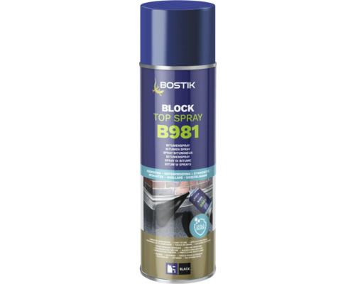 Bostik BLOCK B981 TOP SPRAY bitumenspray 500 ml