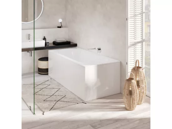Baignoire droite 180 X 80 VILLEROY ET BOCH Oberon Solo Quaryl