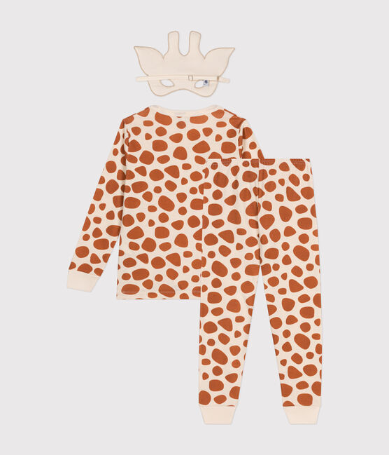 Pyjama déguisement girafe en coton enfant