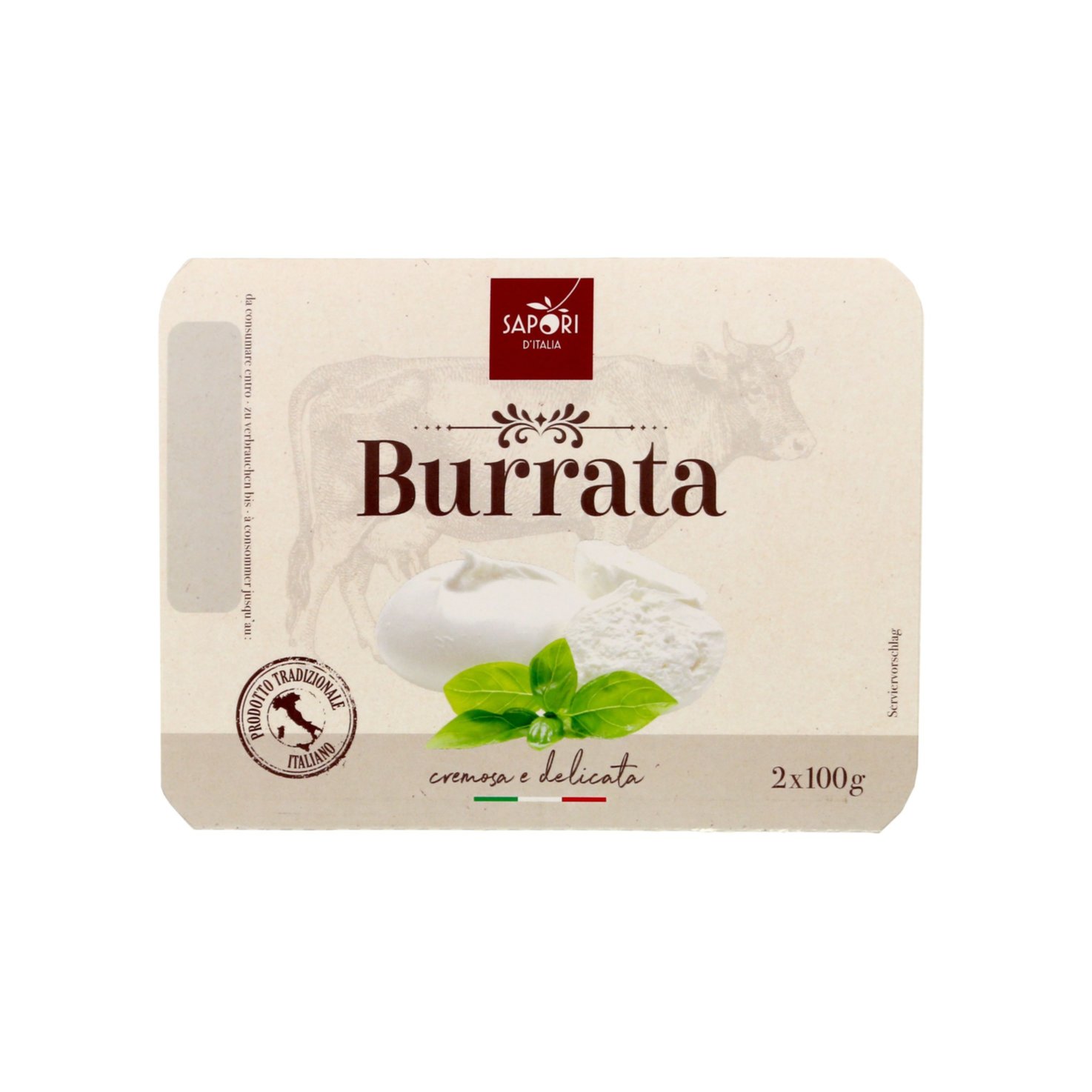 Sapori d'Italia Burrata 2x100g -