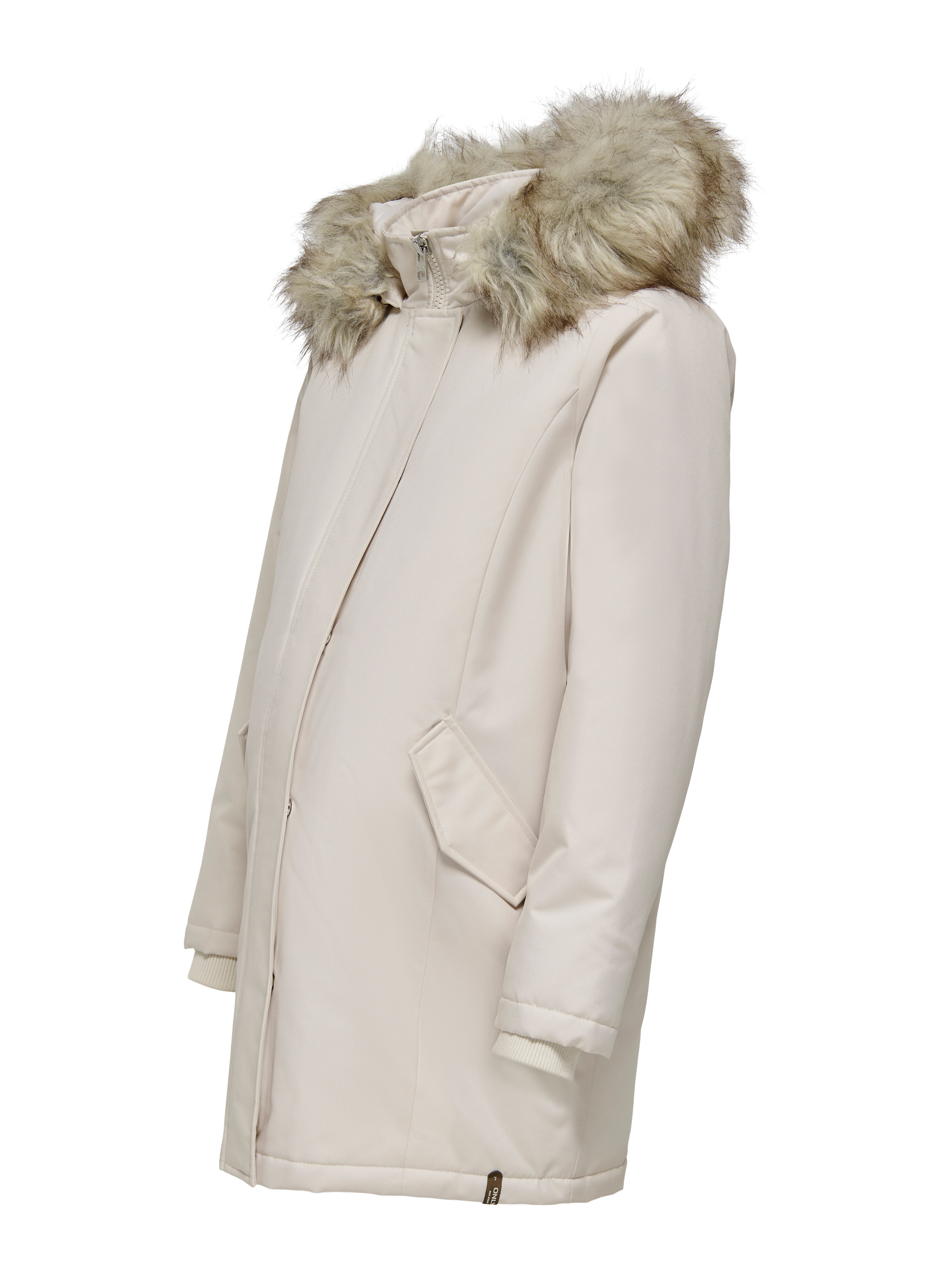 OLMNEWKATY Langer Parka Moonbeam