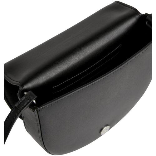 Calvin Klein Jeans - SCULPTED MINI SADDLE BAG Negro