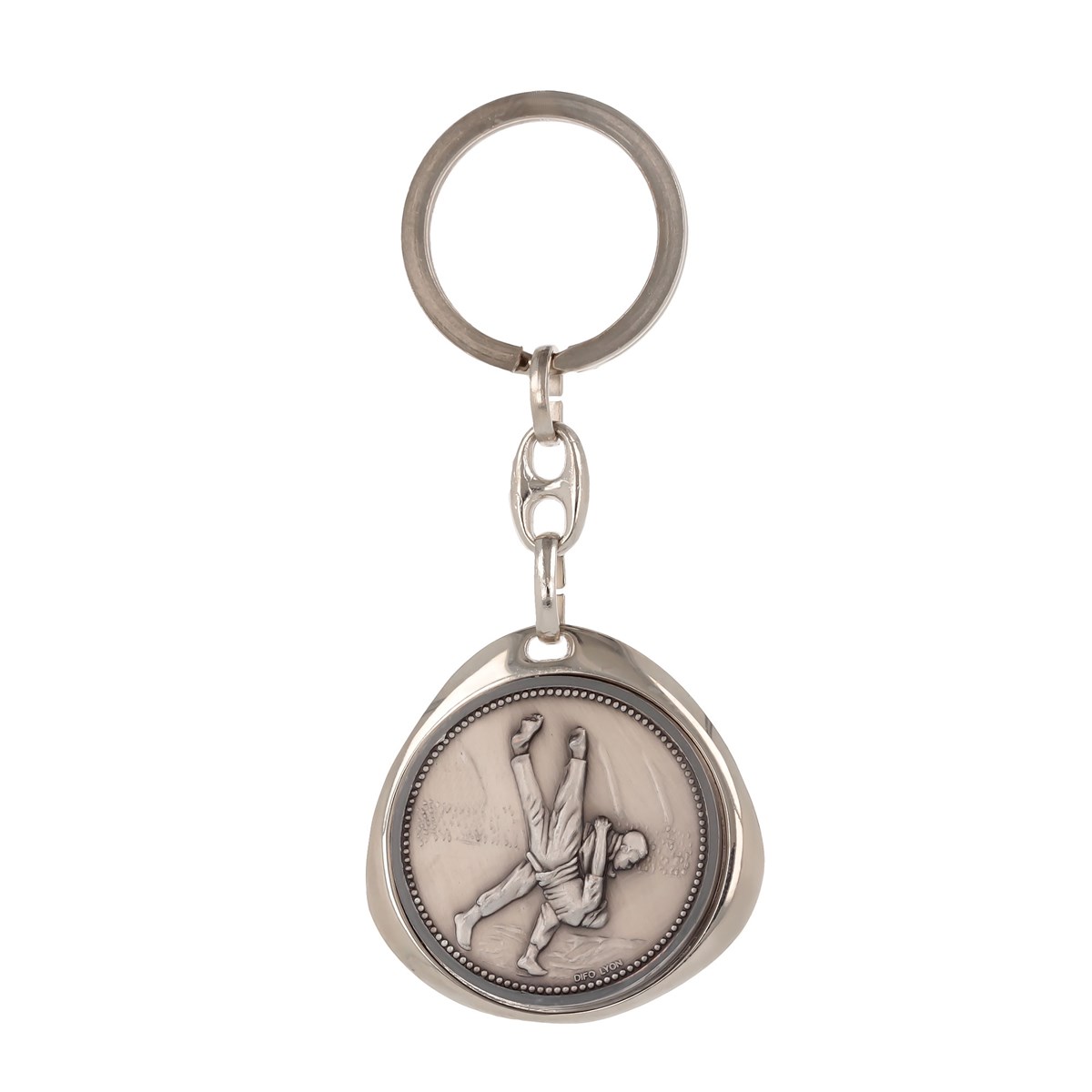 Porte clé métal judo
