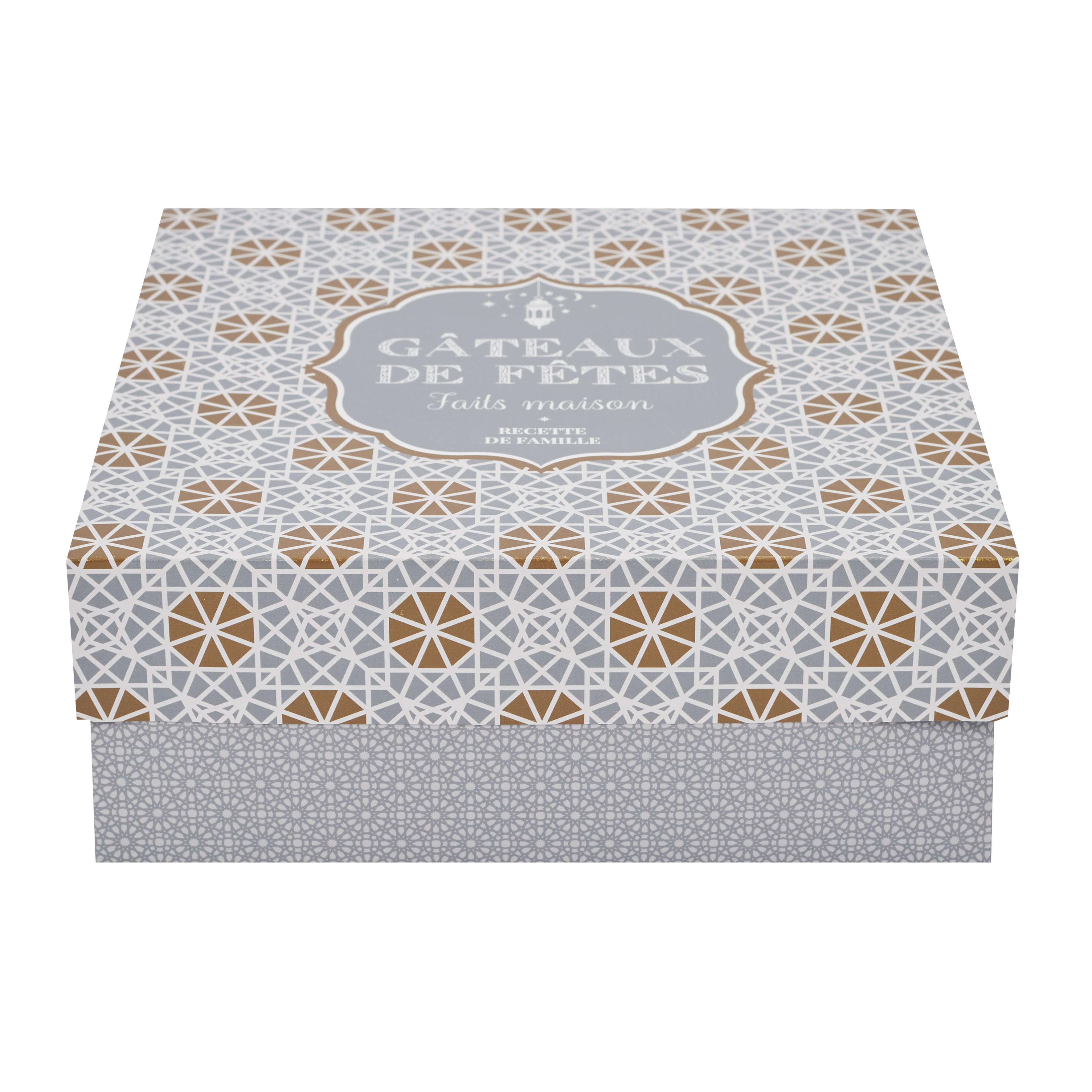 BOITE GATEAUX 25.5X9.8CM