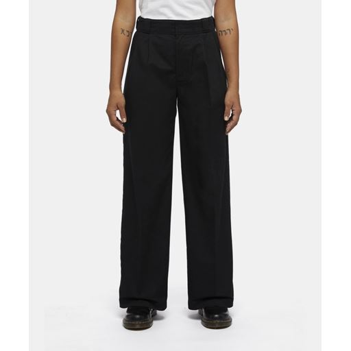 Dickies Pleated Work Bukser, Black, 31