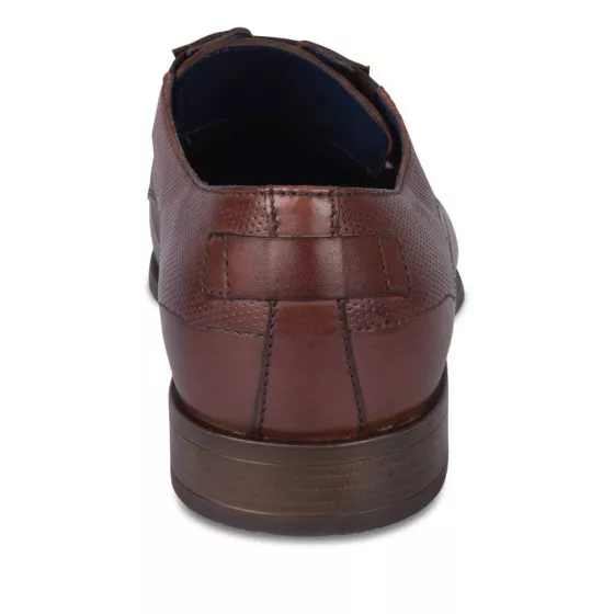 Derbies COGNAC B-BLAKE CUIR