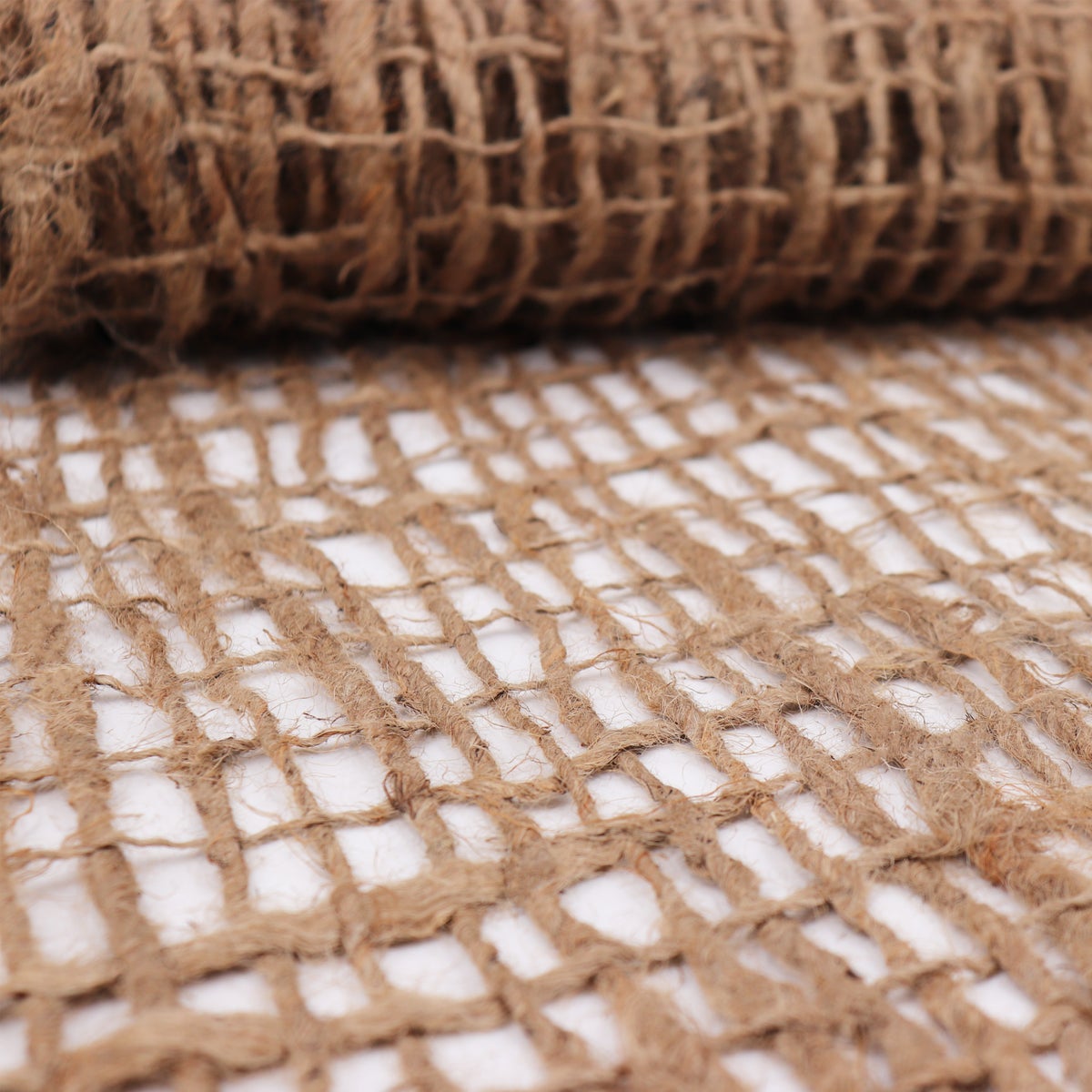 24m x 1,20m oevermat, oevermat voor vijverfolie, jute doek 500g, 1,2m breed.